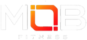 MOB Fitness red to orange logo